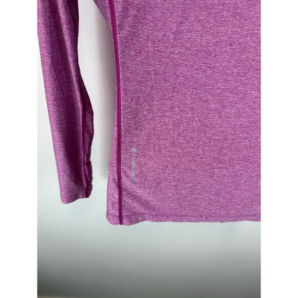Coolibar Hoodie Purple Heather Small UPF 50 Sun Protection Ltweight Breathable - Picture 12 of 12